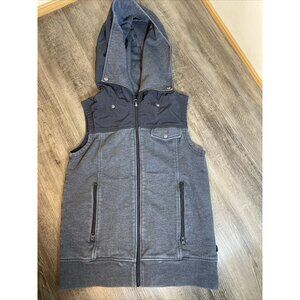 Burton Gray Hooded Vest